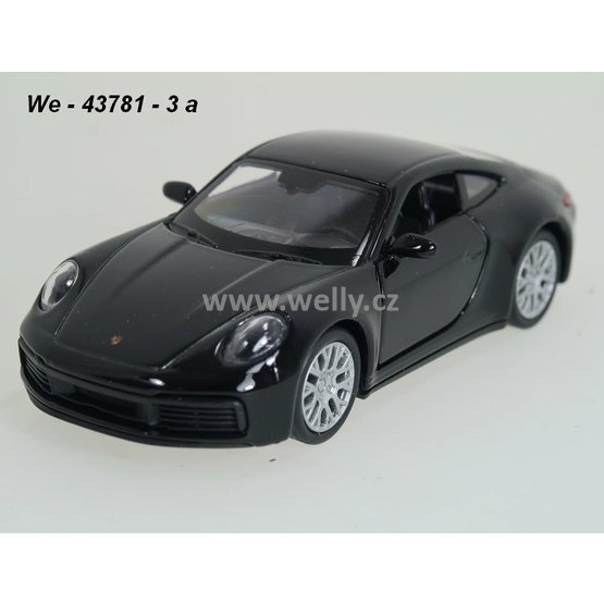 Welly 1:34-39 Porsche 911 Carrera 4S (black) - code Welly 43781, modely aut