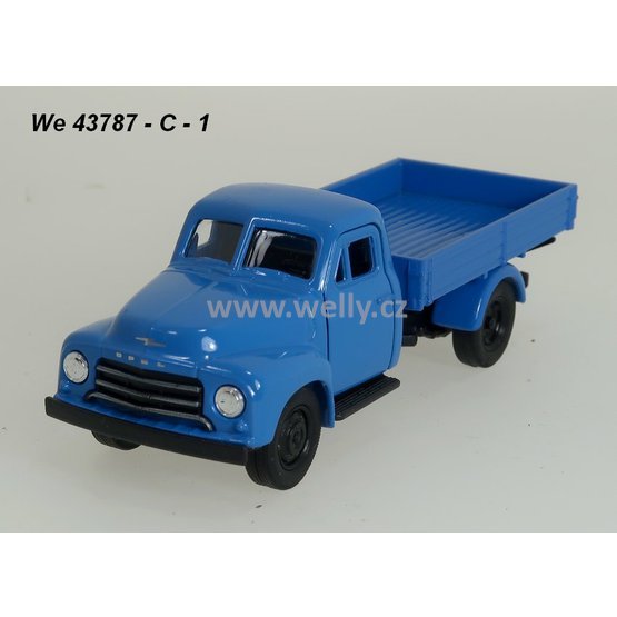 Welly 1:34-39 Opel Blitz convertible (blue) - code Welly 43787C, modely aut