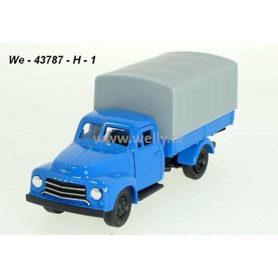 Welly 1:34-39 Opel Blitz soft top (blue) - code Welly 43787H, modely aut