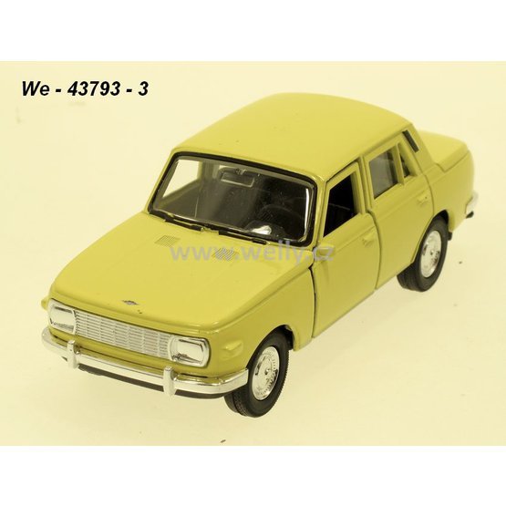 Welly 1:34-39 Wartburg 353 (yellow) - code Welly 43793, modely aut