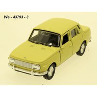 Welly 1:34-39 Wartburg 353 (yellow) - code Welly 43793, modely aut