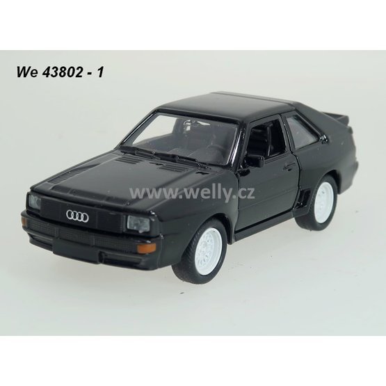 Welly 1:34-39 Audi Sport Quattro (black) - code Welly 43802, modely aut