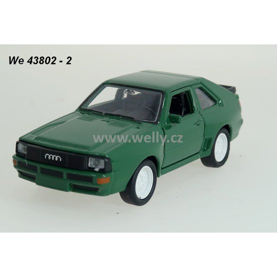 Welly 1:34-39 Audi Sport Quattro (green) - code Welly 43802, modely aut