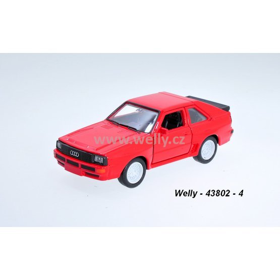 Welly 1:34-39 Audi Sport Quattro (red) - code Welly 43802, modely aut