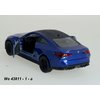 BMW M4 (blue) - code Welly 43811, modely aut