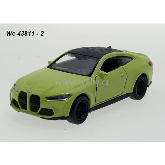 Welly 1:34-39 BMW M4 (green) - code Welly 43811, modely aut