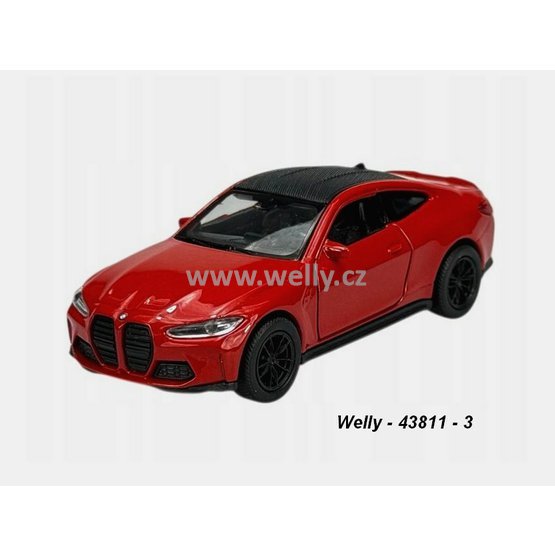 Welly 1:34-39 BMW M4 (green) - code Welly 43811, modely aut