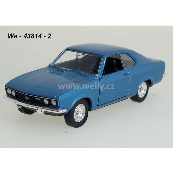 Welly 1:34-39 Opel Manta A 1970 (blue) - code Welly 43814, modely aut