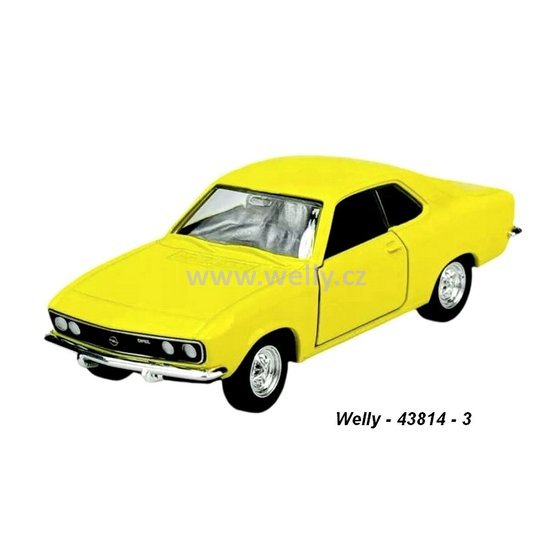 Welly 1:34-39 Opel Manta A 1970 (blue) - code Welly 43814, modely aut