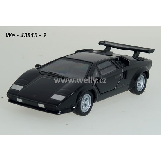 Welly 1:34-39 Lamborghini Countach LP 500 S (black) - code Welly 43815, modely aut