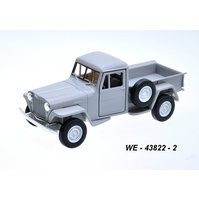 Welly 1:34-39 Jeep 1947 Willys pickup (grey) - code Welly 43822, modely aut