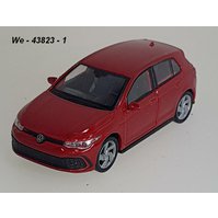 Welly 1:34-39 Volkswagen Golf 8 GTi (red) - code Welly 43823, modely aut