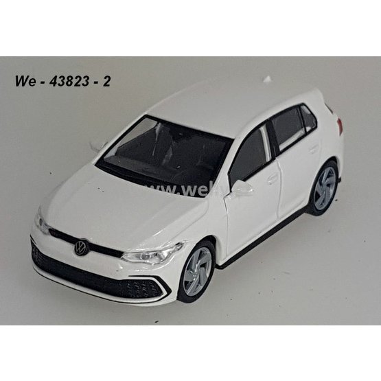 Welly 1:34-39 Volkswagen Golf 8 GTi (white) - code Welly 43823, modely aut