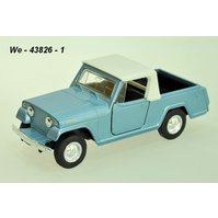 Welly 1:34-39 Jeep 1967 Jeepster Commando pickup (blue) - code Welly 43826, modely aut