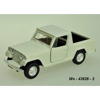 Welly 1:34-39 Jeep 1967 Jeepster Commando pickup (white) - code Welly 43826, modely aut