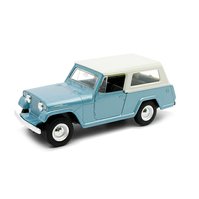 Welly 1:34-39 Jeep 1967 Jeepster Commando Station Wagon (blue) - code Welly 43826H