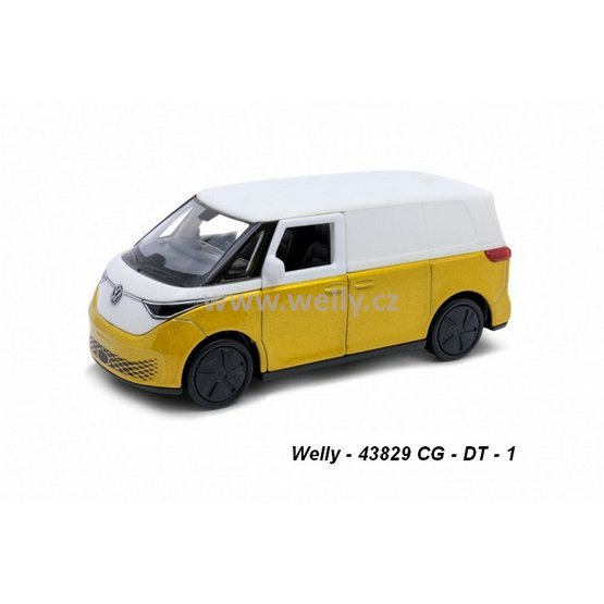 Welly 1:34-39 Volkswagen ID Buzz Cargo (met.yellow) - code Welly 43829 CG-DT, modely aut