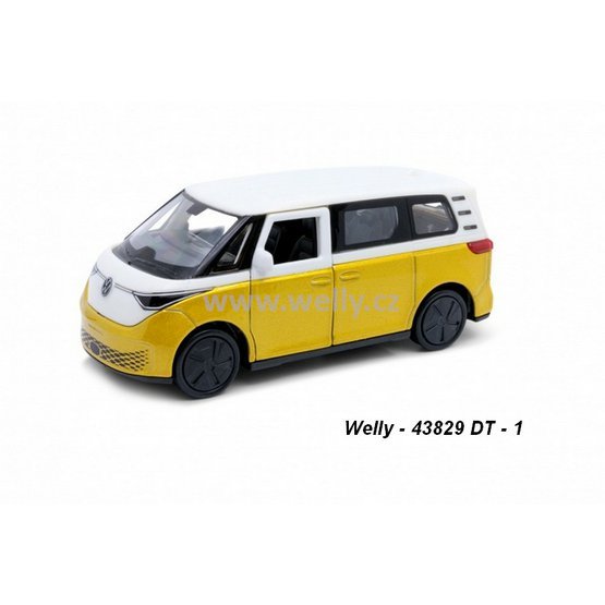 Welly 1:34-39 Volkswagen ID Buzz (met.yellow) - code Welly 43829 DT, modely aut