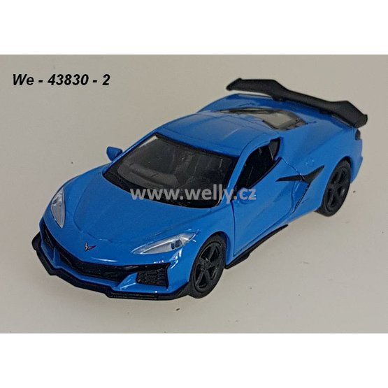 Welly 1:34-39 Chevrolet 2023 Corvette Z06 (blue) - code Welly 43830, modely aut