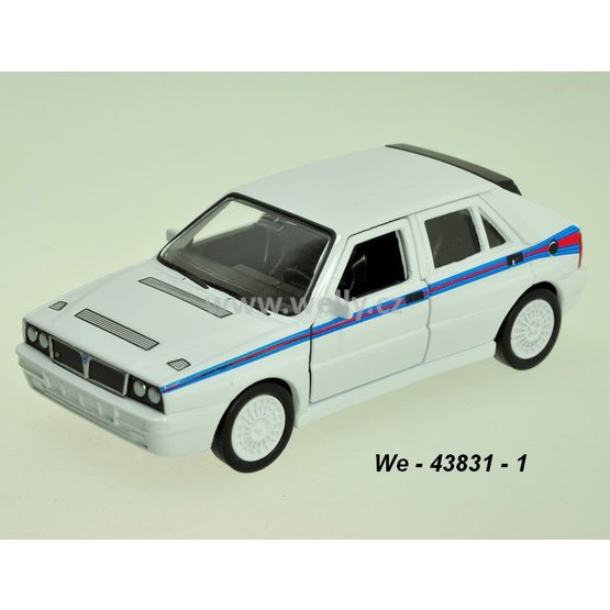 Welly 1:34-39 Lancia Delta HF Integrale (white) - code Welly 43831, modely aut