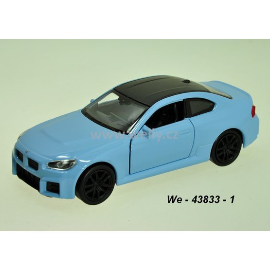 Welly 1:34-39 BMW M2 (light blue) - code Welly 43833, modely aut