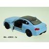 BMW M2 (light blue) - code Welly 43833, modely aut