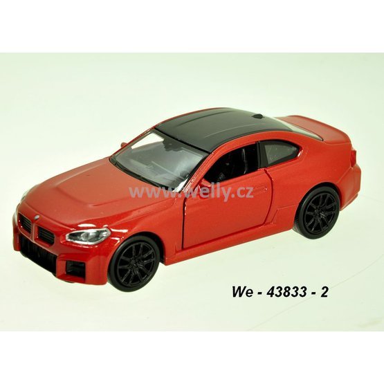 Welly 1:34-39 BMW M2 (red) - code Welly 43833, modely aut