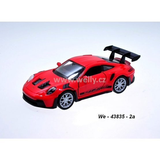 Welly 1:34-39 Porsche 911 GT3 RS (992) (red) - code Welly 43835, modely aut