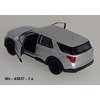 Ford 2023 Explorer (silver) - code Welly 43837, modely aut