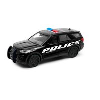 Welly 1:34-39 Ford 2023 Explorer Police (black) - code Welly 43837P, modely aut