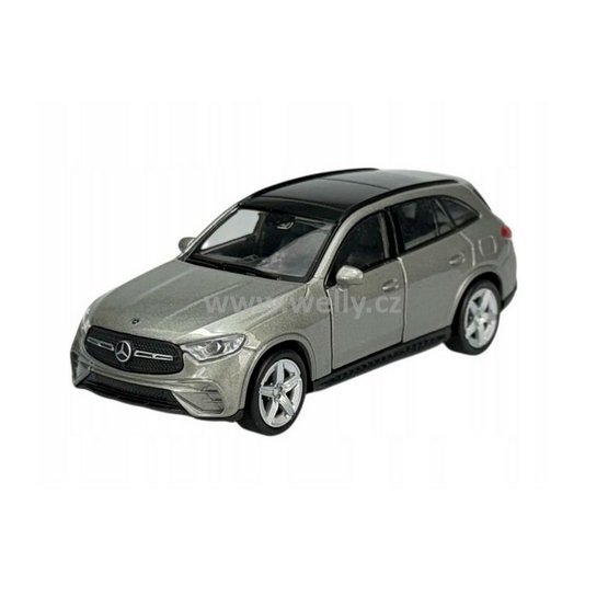 Welly 1:34-39 Mercedes-Benz GLC (Light Metallic Gray) - code Welly 43838, modely aut