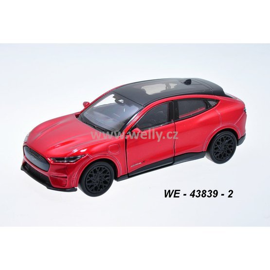 Welly 1:34-39 Ford 2023 Mustang Mach-E GT (red) - code Welly 43839, modely aut