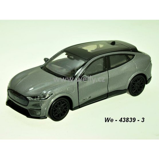 Welly 1:34-39 Ford 2023 Mustang Mach-E GT (gray) - code Welly 43839, modely aut