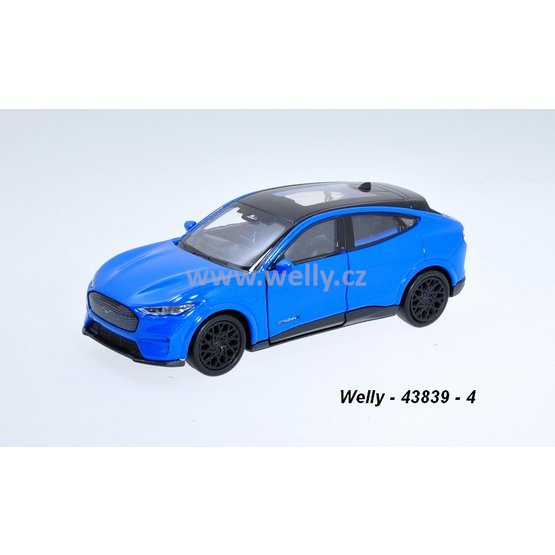 Welly 1:34-39 Ford 2023 Mustang Mach-E GT (blue) - code Welly 43839, modely aut