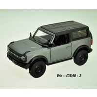 Welly 1:34-39 Ford 2023 Bronco (gray) - code Welly 43840, modely aut