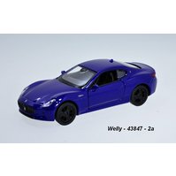 Welly 1:34-39 Maserati 2023 Gran Turismo Folgore (blue) - code Welly 43847, modely aut