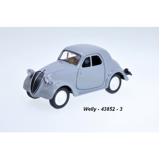 Welly 1:34-39 Fiat 500 Topolino (gray) - code Welly 43853, modely aut