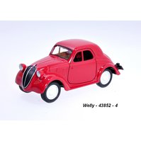 Welly 1:34-39 Fiat 500 Topolino (red) - code Welly 43852, modely aut