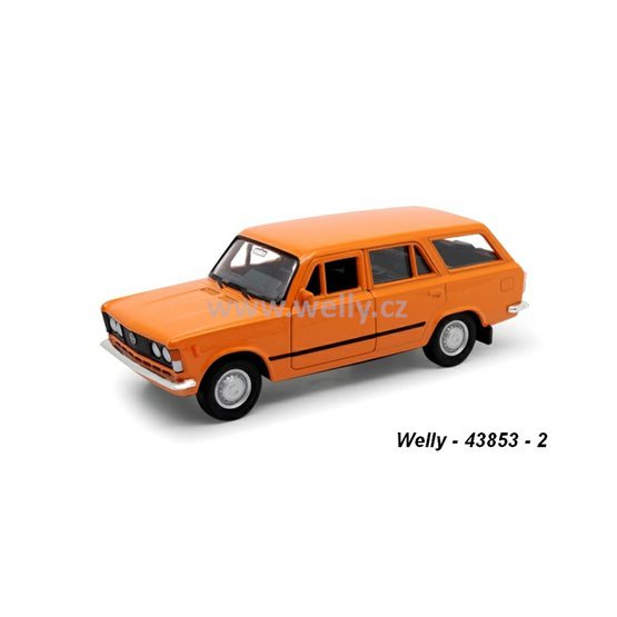 Welly 1:34-39 Fiat 125 Combi (orange) - code Welly 43853, modely aut