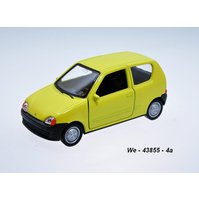 Welly 1:34-39 Fiat Seicento (yellow) - code Welly 43855, modely aut