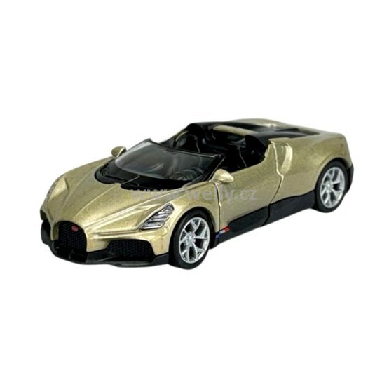 Welly 1:34-39 Bugatti W16 Mistral (gold) - code Welly 43857