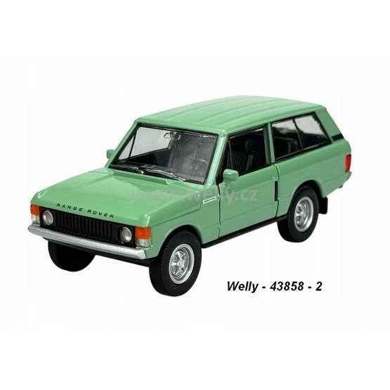 Welly 1:34-39 Land Rover Range Rover 1970 (green) - code Welly 43858, modely aut