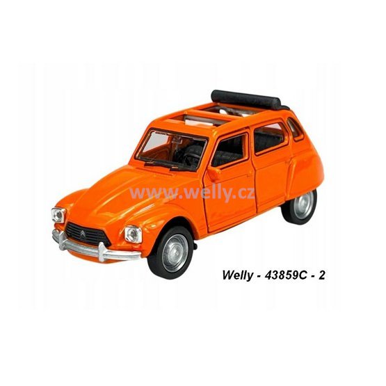Welly 1:34-39 Citroen Dyane Convertible (l.blue) - code Welly 43859H, modely aut