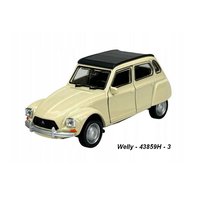 Welly 1:34-39 Citroen Dyane soft top (l.blue) - code Welly 43859H, modely aut