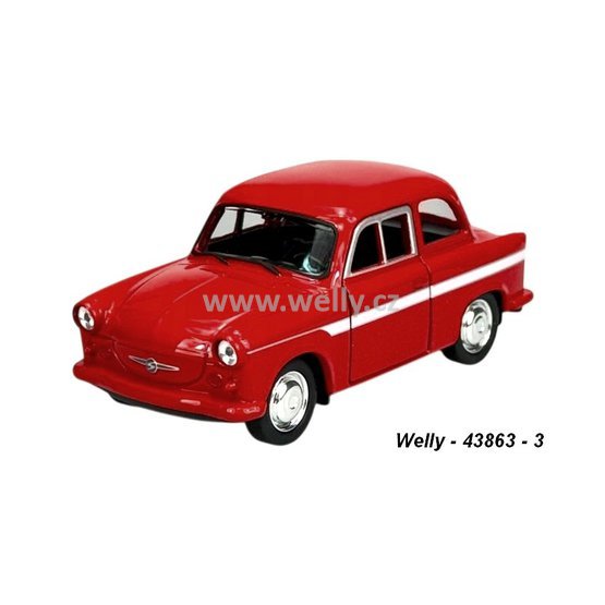Welly 1:34-39 Trabant P50/P60 (red) - code Welly 43863, modely aut