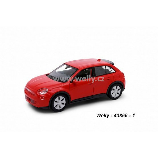 Welly 1:34-39 Fiat 600E (red) - code Welly 43866, modely aut