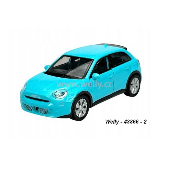 Welly 1:34-39 Fiat 600E (red) - code Welly 43866, modely aut