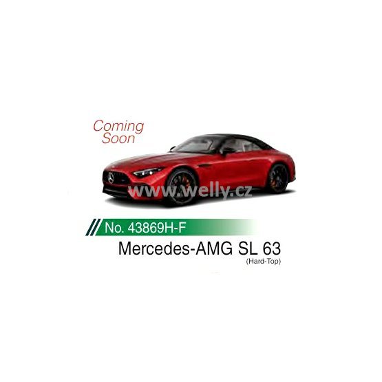 Welly 1:34-39 Mercedes-AMG SL 63 (red) - code Welly 43869 H