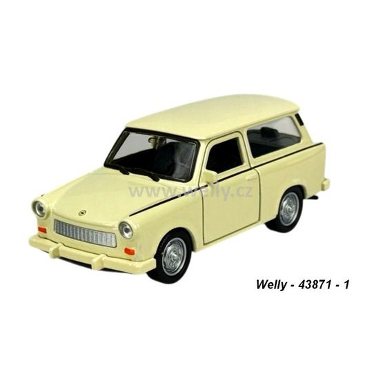 Welly 1:34-39 Trabant P601 Universal (light blue) - code Welly 43871