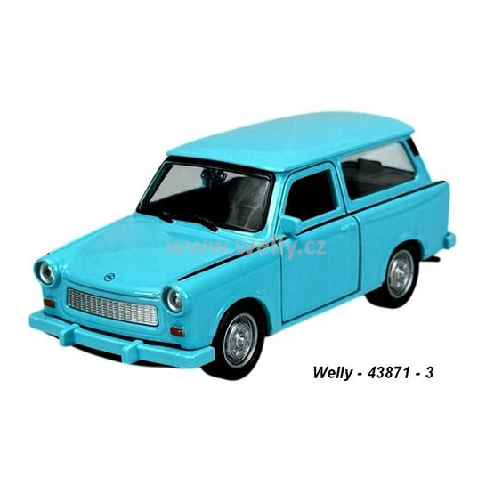 Welly 1:34-39 Trabant P601 Universal  (cream) - code Welly 43871, modely aut
